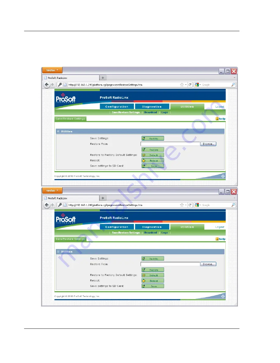 ProSoft Technology RadioLinx RLXIB-ICN User Manual Download Page 20