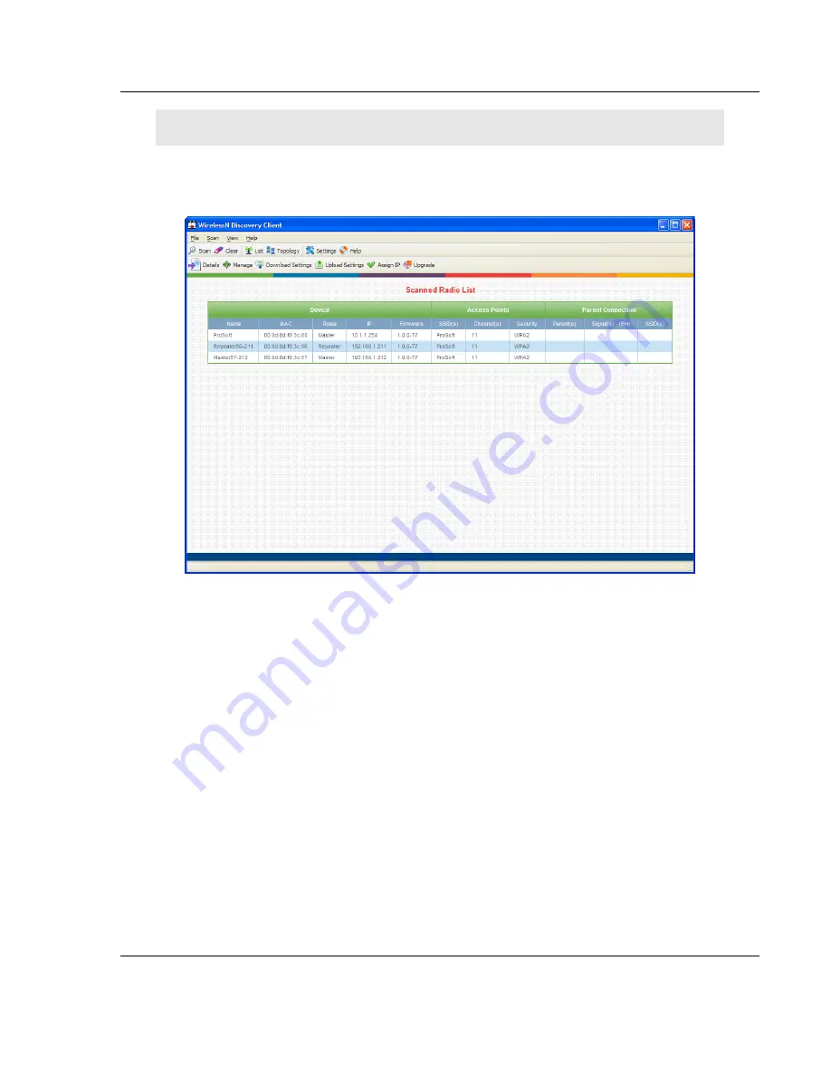 ProSoft Technology RadioLinx RLXIB-ICN Скачать руководство пользователя страница 71