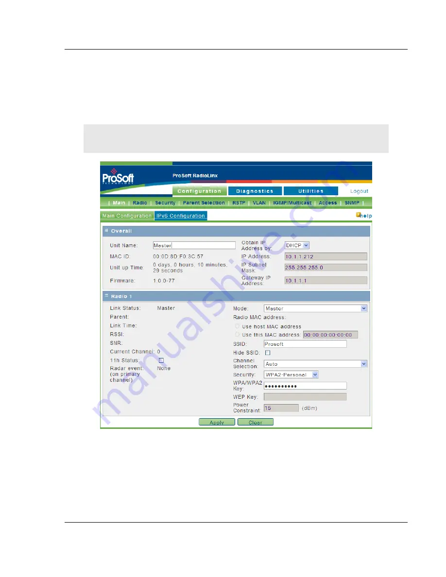 ProSoft Technology RadioLinx RLXIB-IH2N Скачать руководство пользователя страница 53