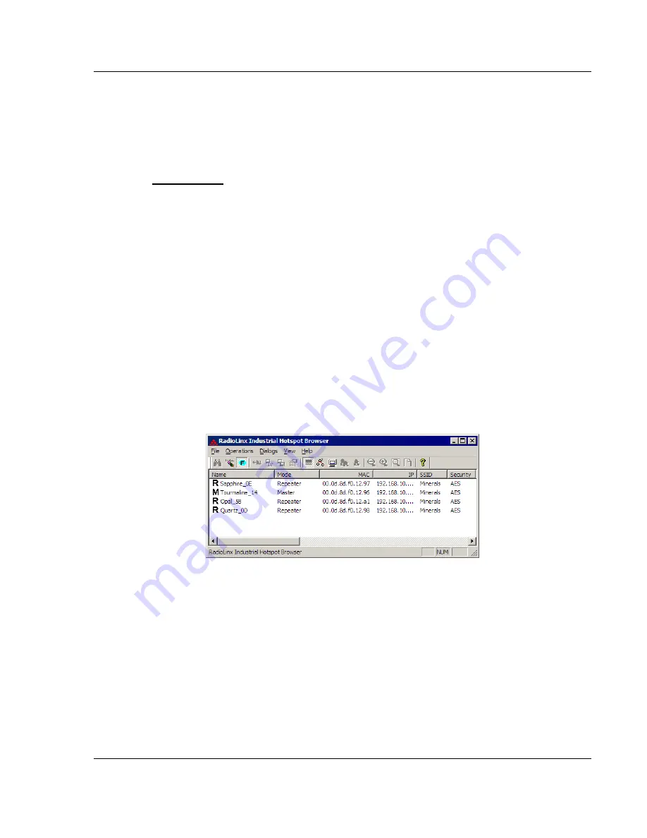 ProSoft Technology RadioLinx RLXIB-IHW-66 User Manual Download Page 59