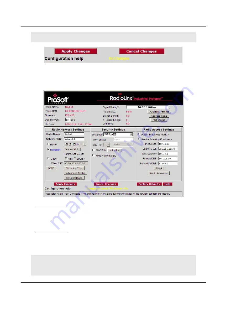 ProSoft Technology RLXIB-IHA RadioLinx User Manual Download Page 24