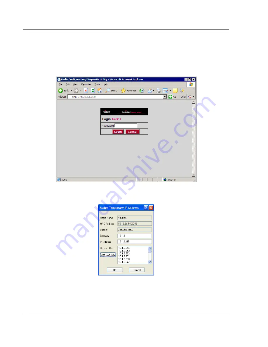 ProSoft Technology RLXIB-IHA RadioLinx User Manual Download Page 72