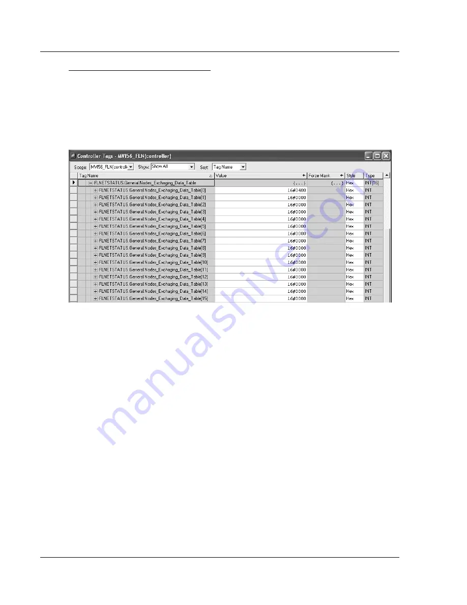 ProSoft MVI56E-FLN User Manual Download Page 62