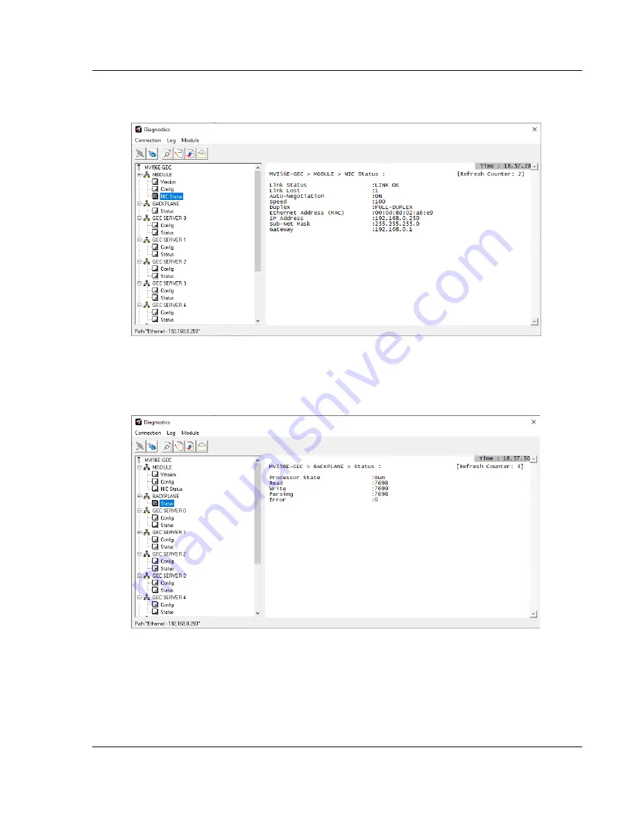 ProSoft MVI56E-GEC User Manual Download Page 45