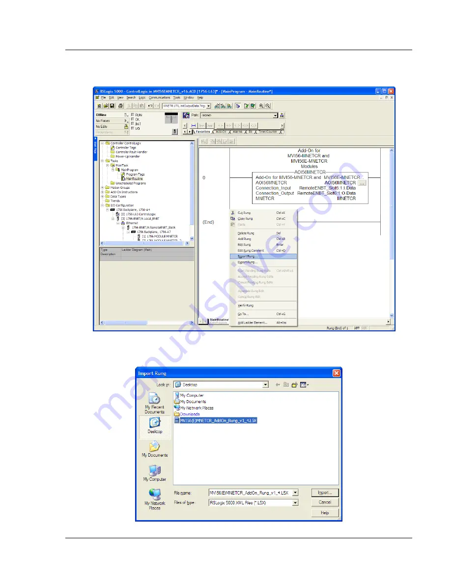 ProSoft MVI56E-MNETCR User Manual Download Page 31