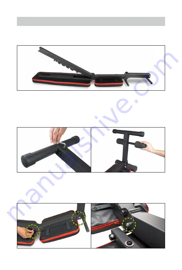 PROSOURCEFIT ADJUSTABLE WEIGHT BENCH Скачать руководство пользователя страница 5