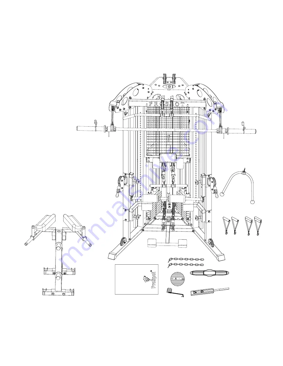 ProSpot Fitness FUSION HG-5 Скачать руководство пользователя страница 1