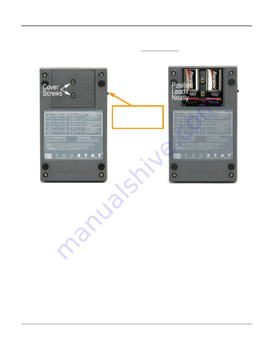 Prostat PRS-801 User Manual Download Page 15