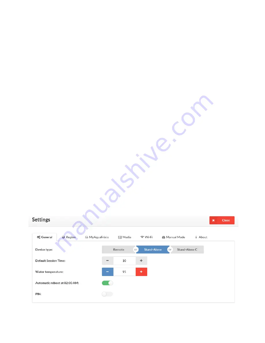 ProSun AquaFrixio User Manual Download Page 25