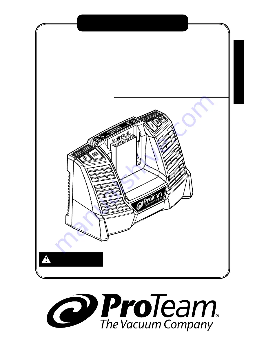 ProTeam R840083 Owner'S Manual Download Page 1