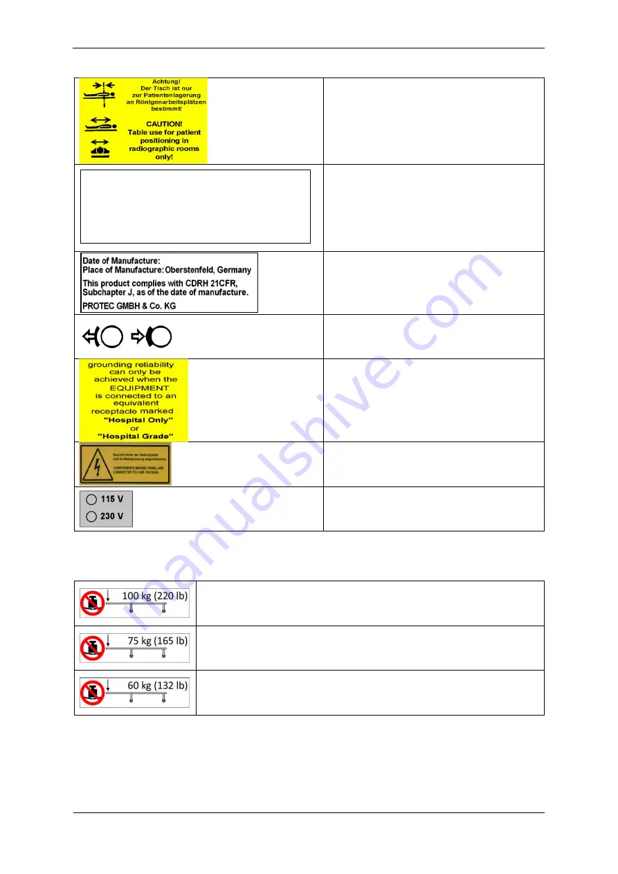 Protec 7036-0-1710 Instructions For Use Manual Download Page 46