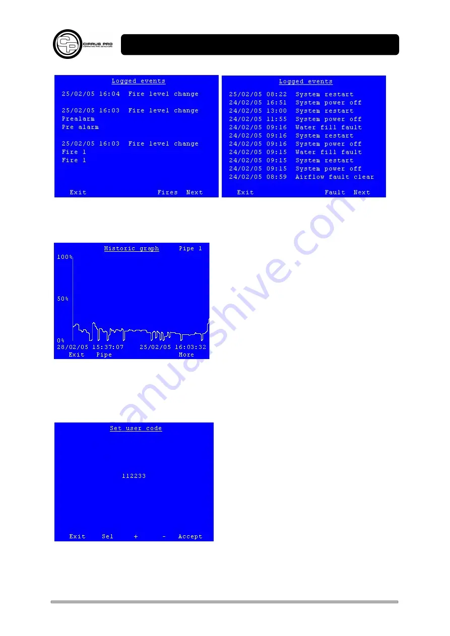 Protec Cirrus Pro 100 User Manual And Responsibilities Download Page 17