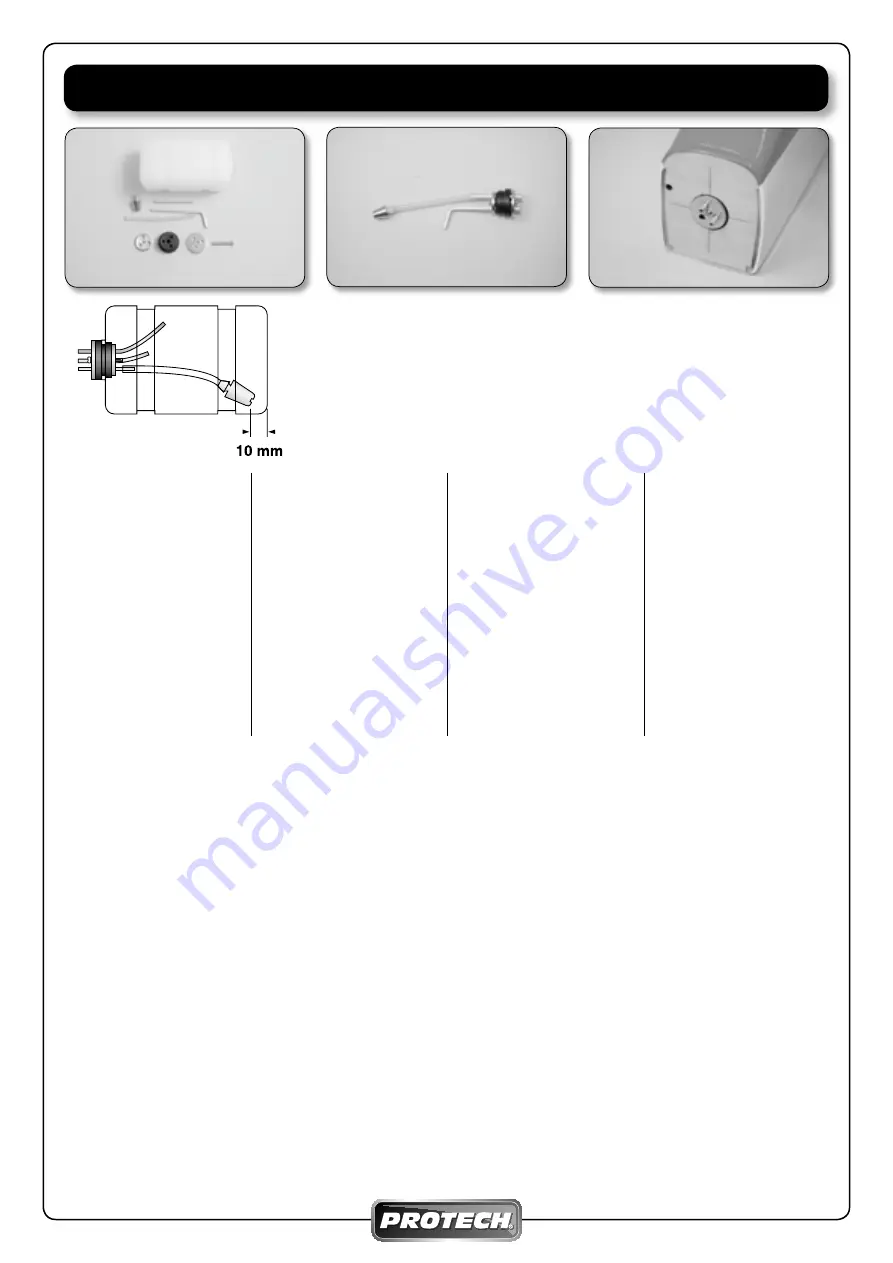 protech F15 EAGLE Instruction Manual Download Page 13