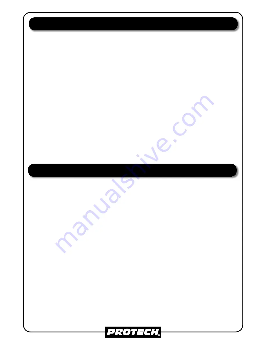 protech megaMAX Instruction Manual Download Page 4