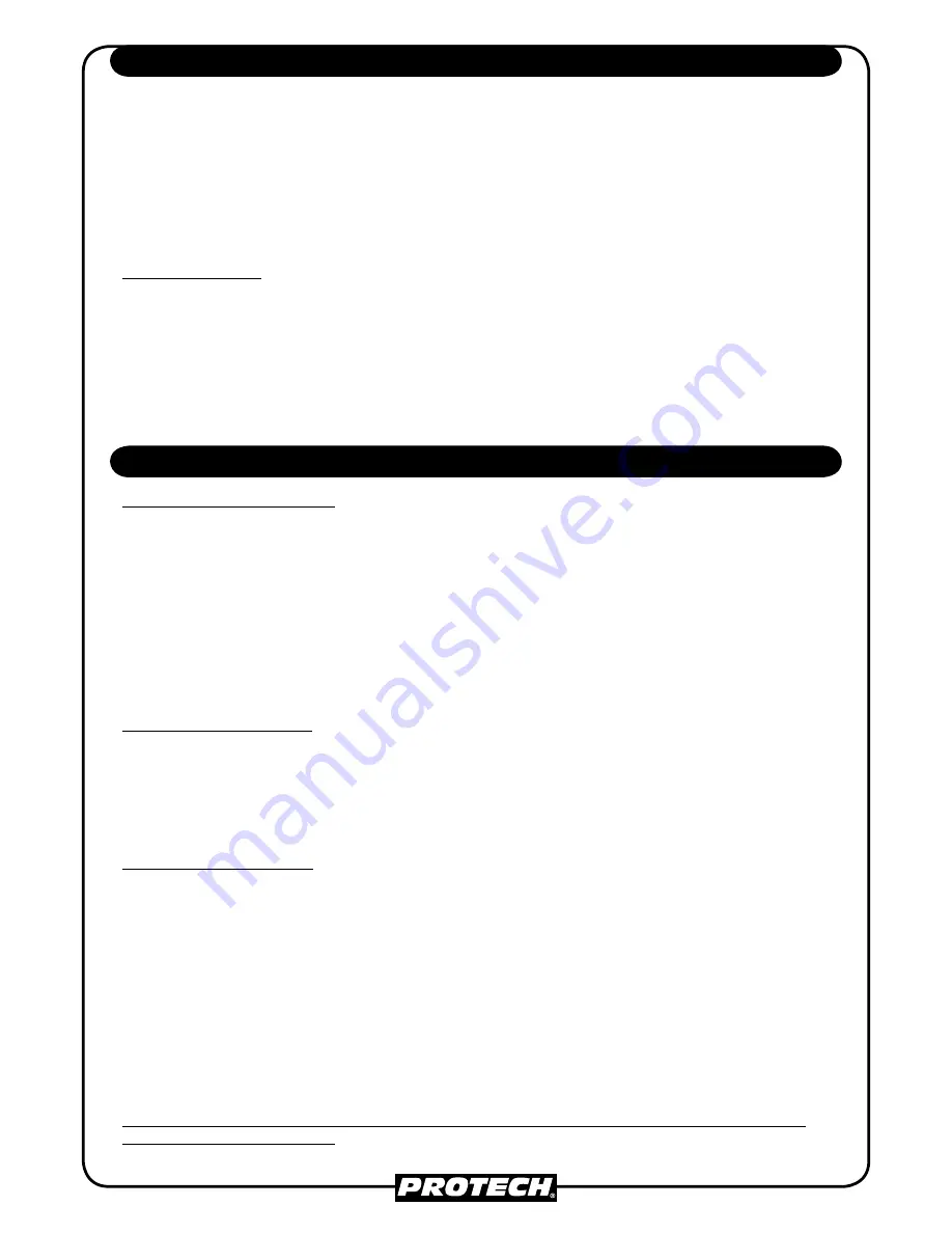 protech Nitro 12 Instruction Manual Download Page 4