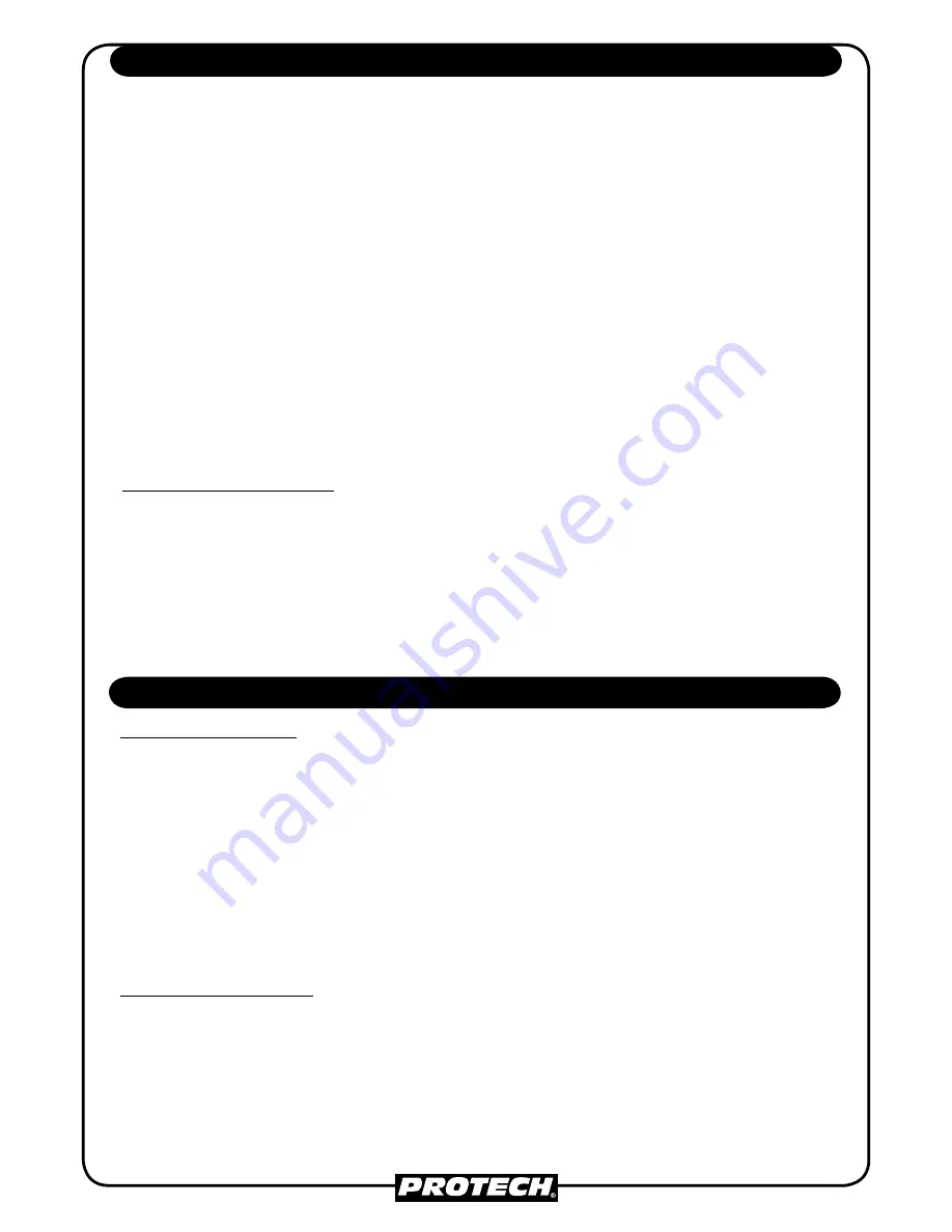 protech Nitro 12 Instruction Manual Download Page 13