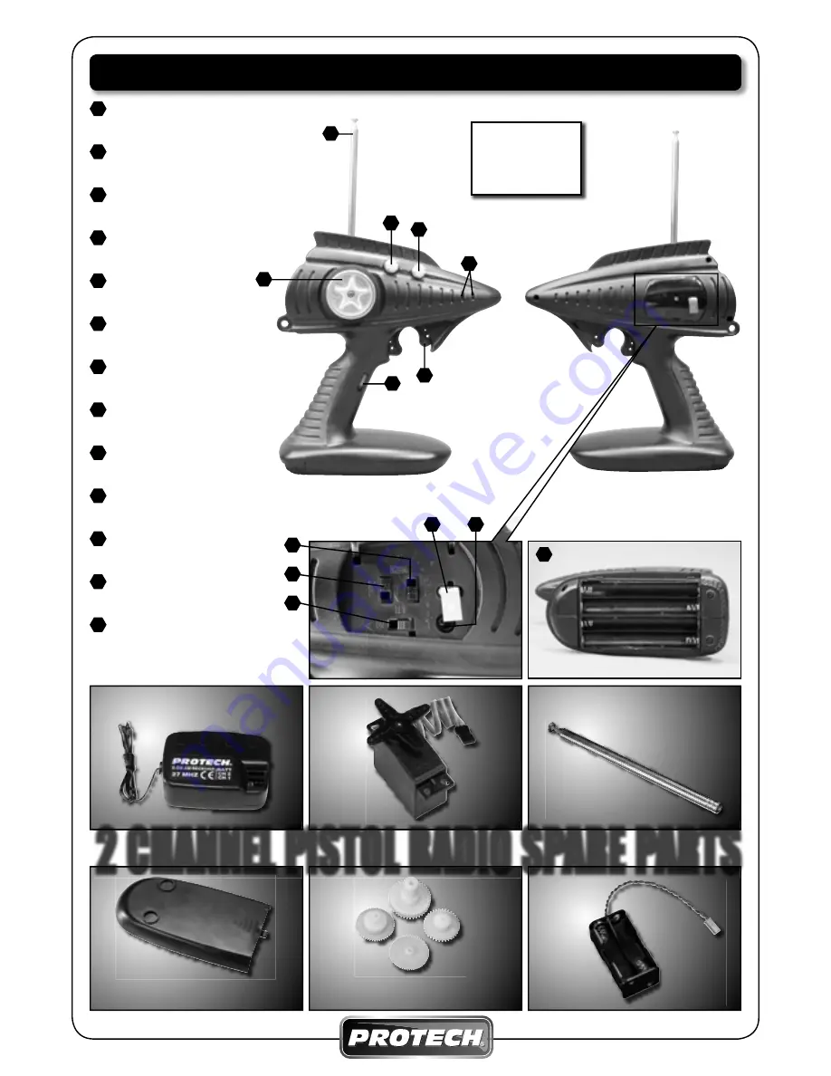 protech Nitro Star Instruction Manual Download Page 25