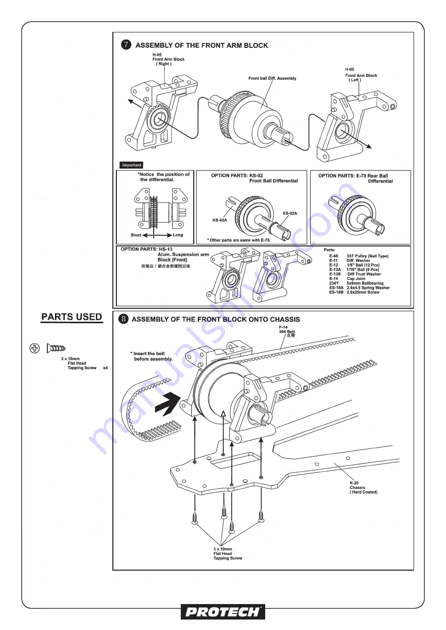 protech Nitro XT4 Instruction Manual Download Page 9