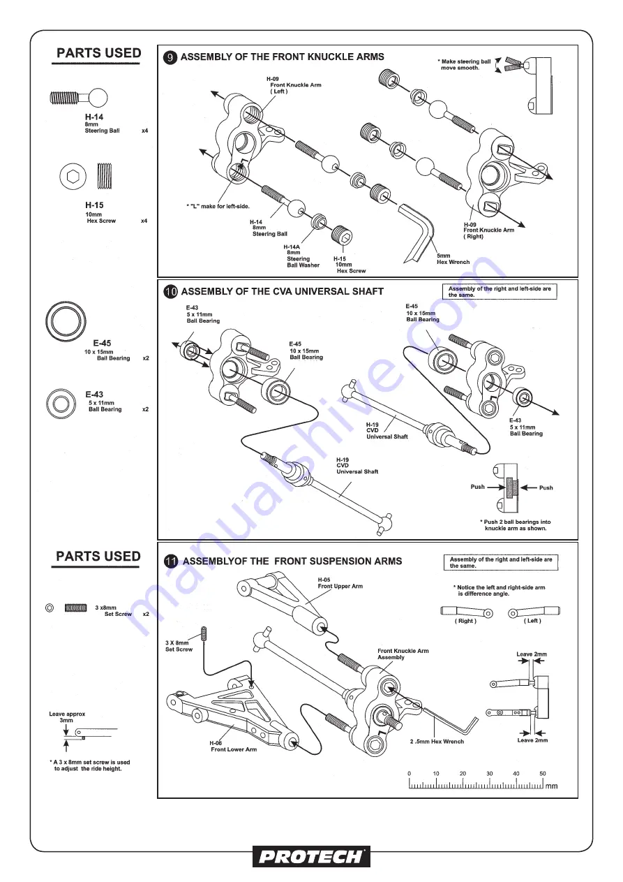 protech Nitro XT4 Instruction Manual Download Page 10