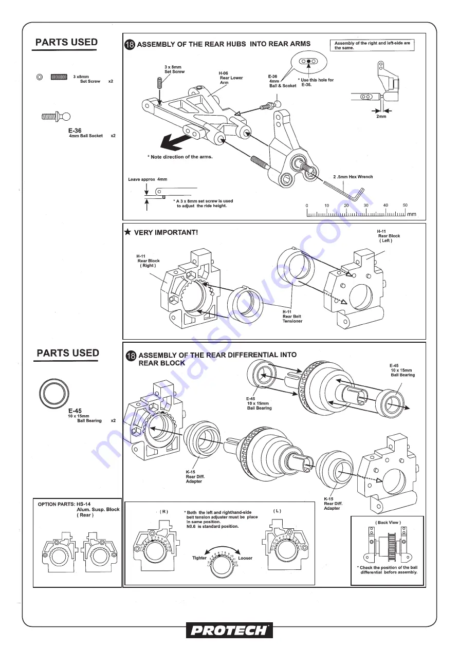 protech Nitro XT4 Instruction Manual Download Page 14