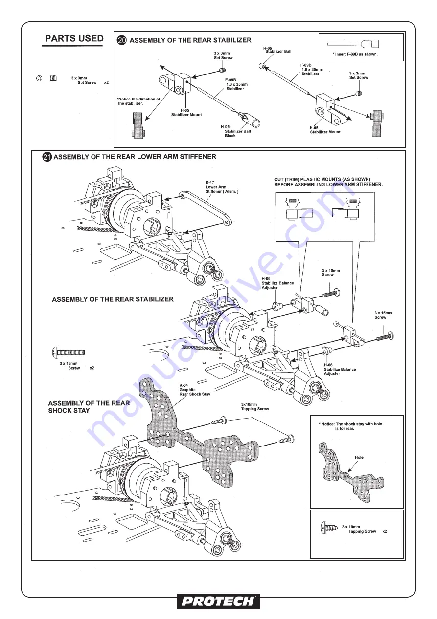 protech Nitro XT4 Instruction Manual Download Page 16