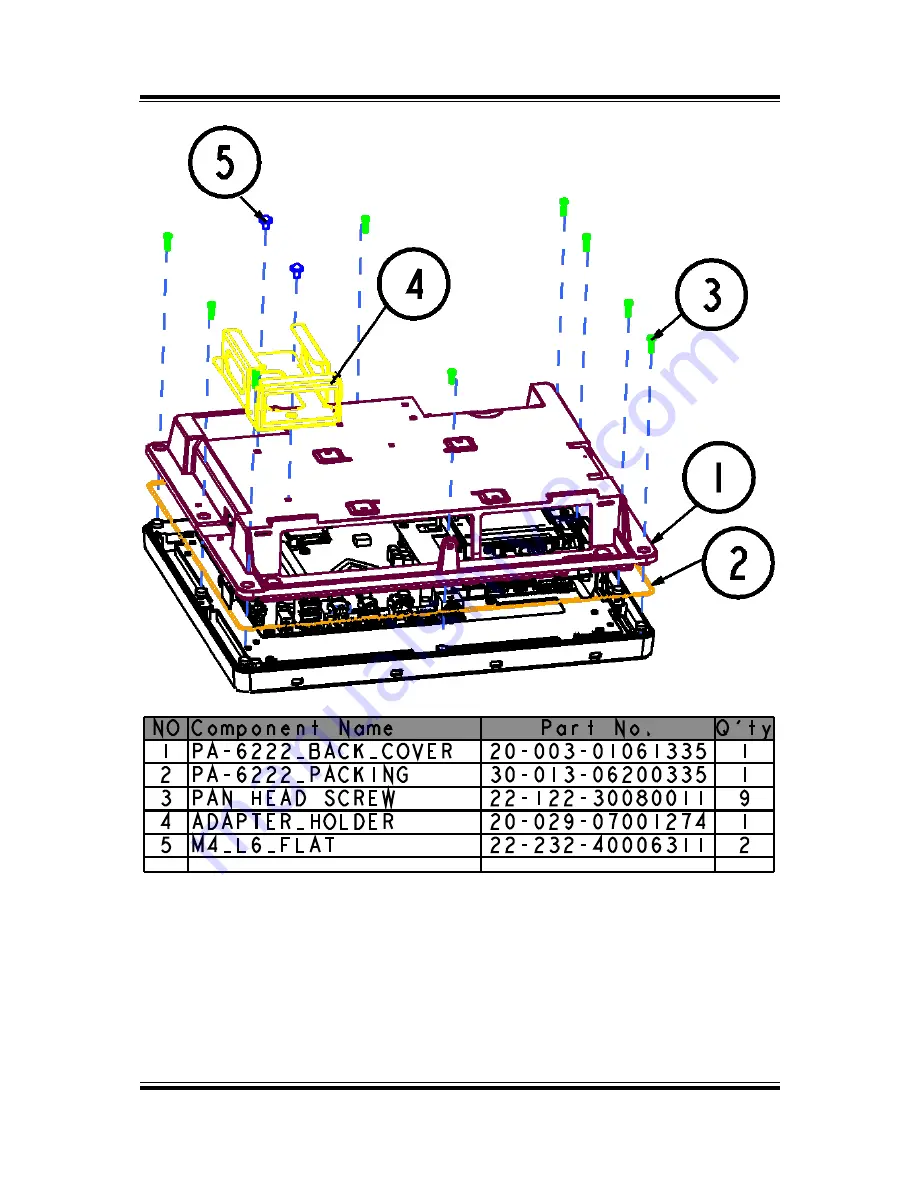 protech PA-6222 User Manual Download Page 144