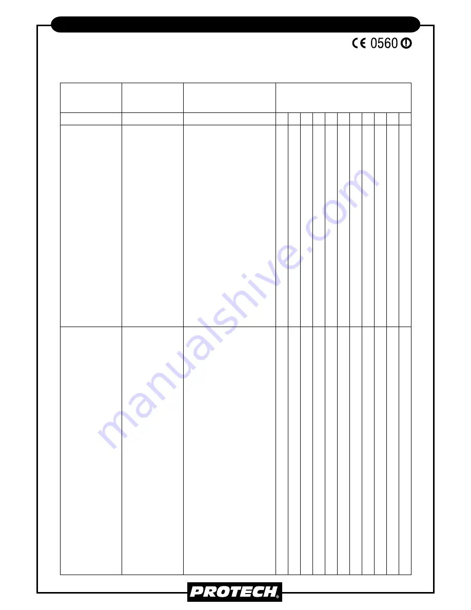 protech Tech10 Electric Instruction Manual Download Page 24