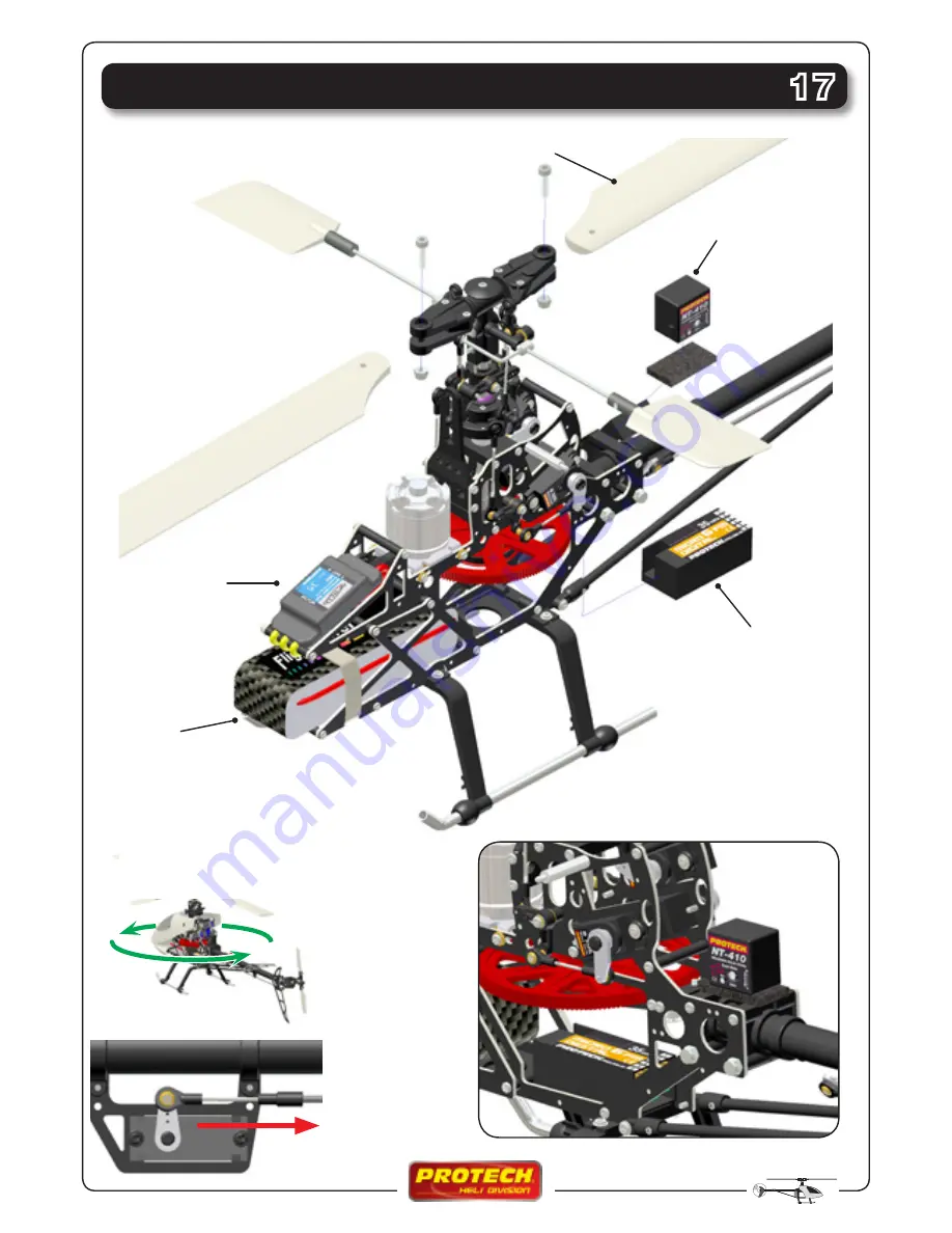 protech ZOOM 425 ccpm Instruction Manual Download Page 19