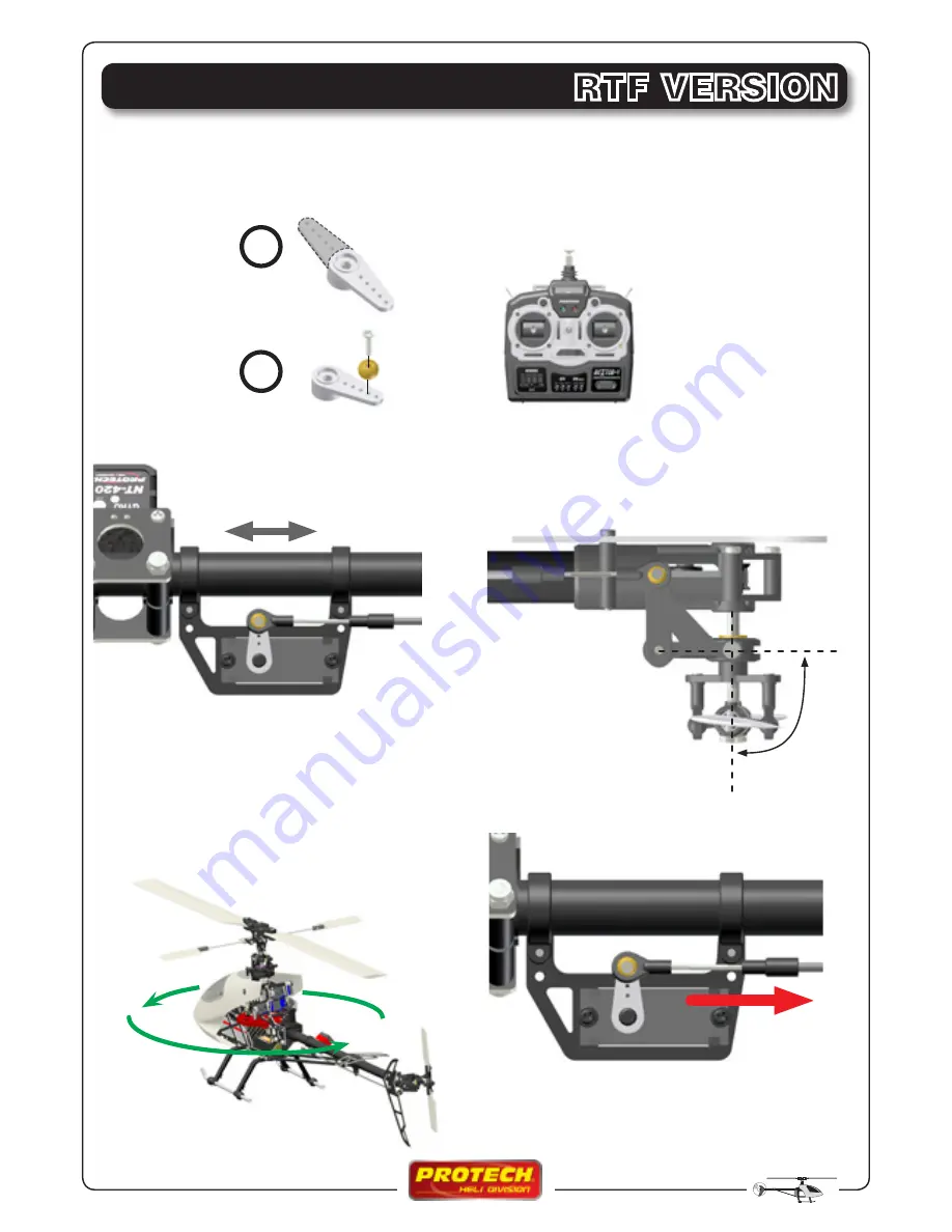 protech ZOOM 425 ccpm Instruction Manual Download Page 21