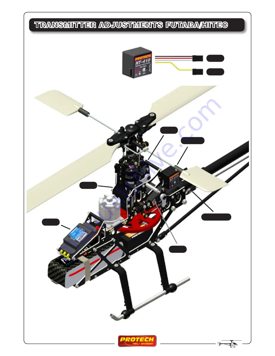 protech ZOOM 425 ccpm Instruction Manual Download Page 25