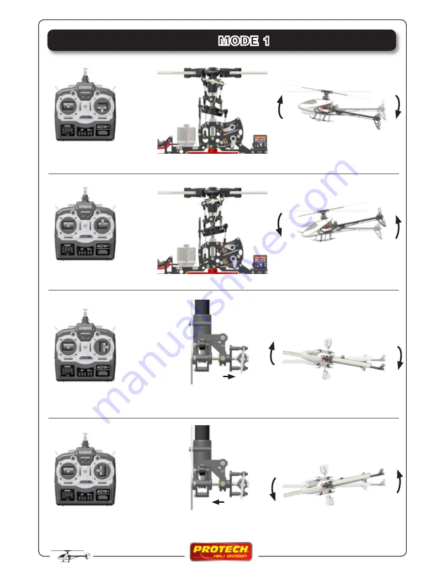 protech ZOOM 425 ccpm Instruction Manual Download Page 26