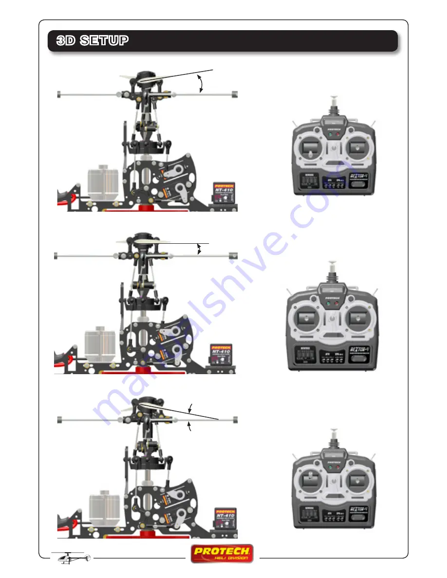 protech ZOOM 425 ccpm Instruction Manual Download Page 34