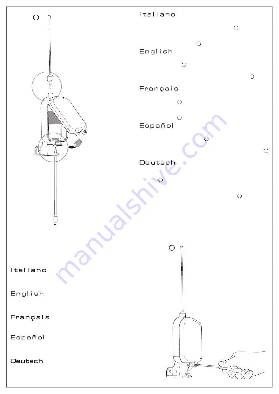 Proteco RX 4331 12-24V Installation And Use Manual Download Page 2