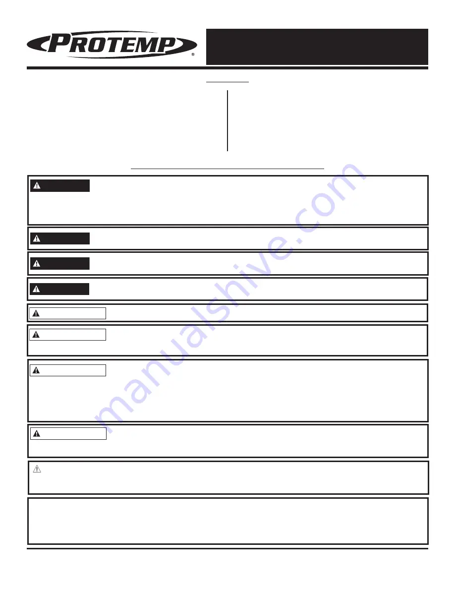 Protemp PT-16-TTC User'S Manual & Operating Instructions Download Page 36