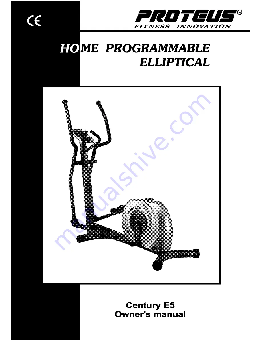 Proteus Century E5 Owner'S Manual Download Page 1