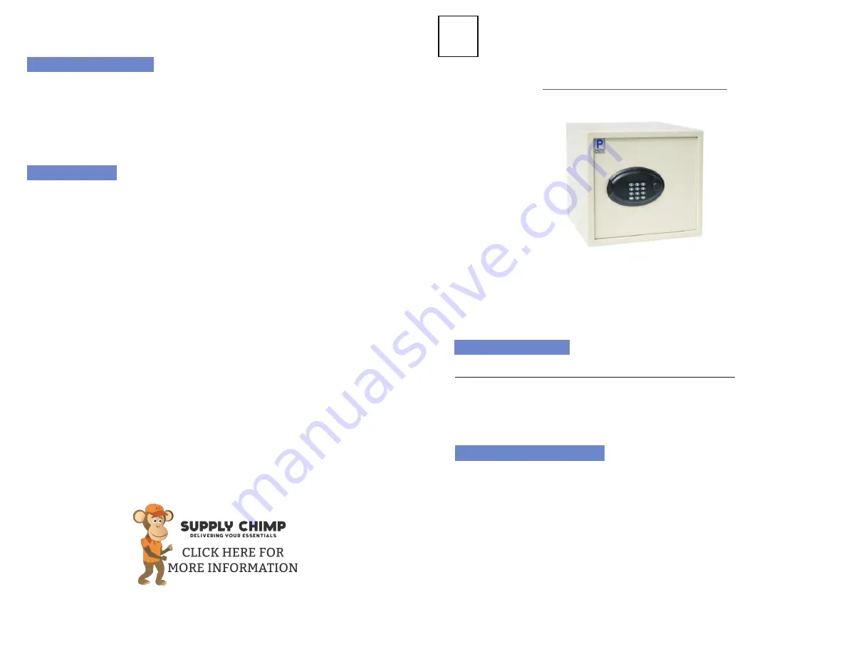 Protex BG-34 User Manual Download Page 1