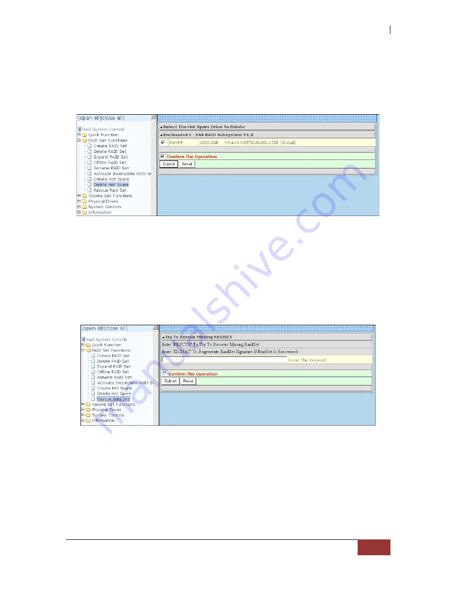 Proware Fibre to SAS/SATA RAID Subsystem User Manual Download Page 67