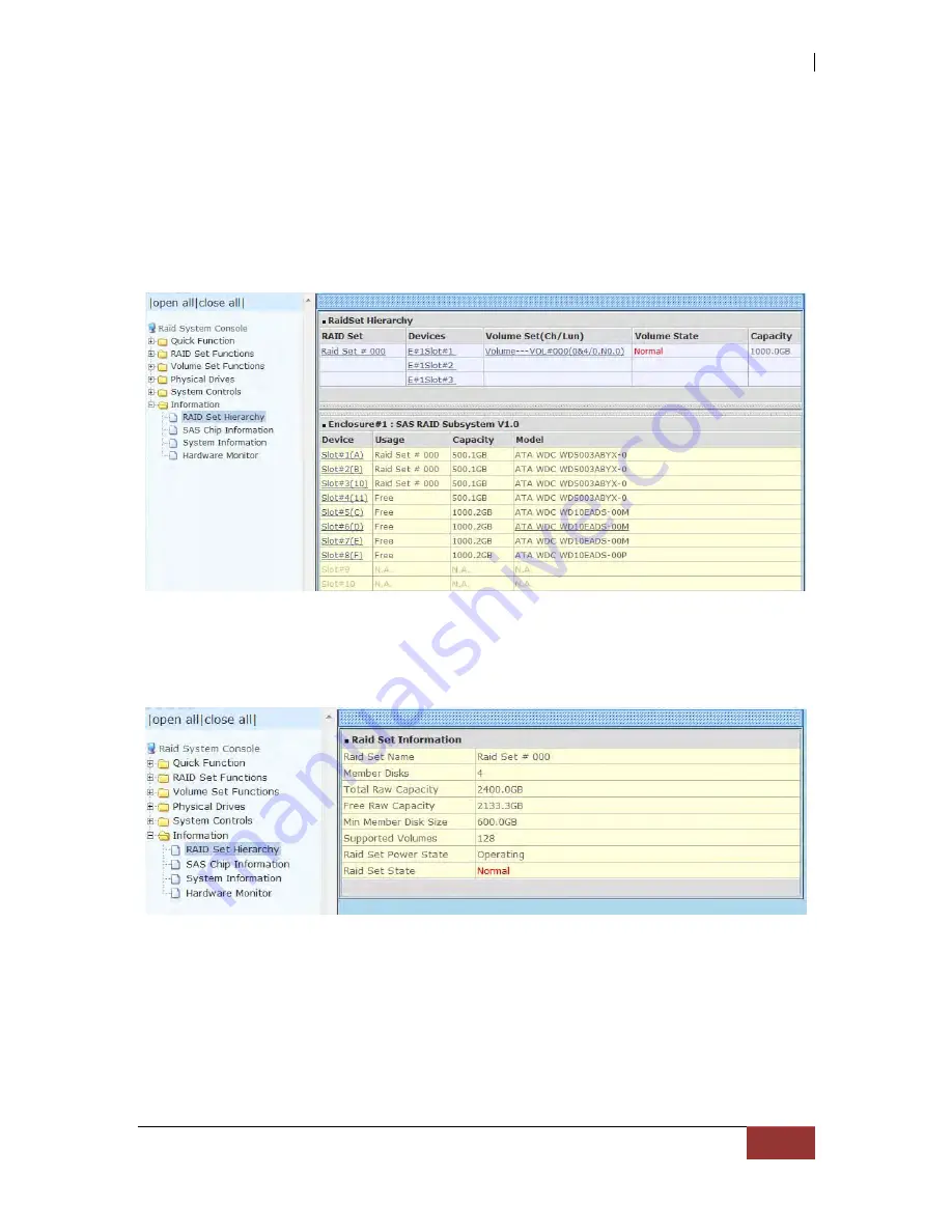 Proware Fibre to SAS/SATA RAID Subsystem Скачать руководство пользователя страница 105