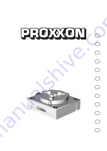 Proxxon 24 264 Manual Download Page 1