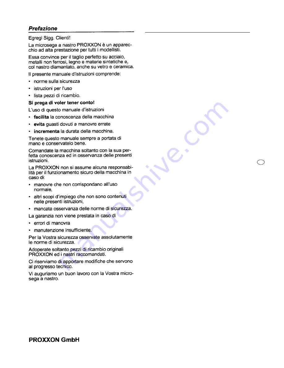 Proxxon MBS 240 / E User Manual Download Page 27