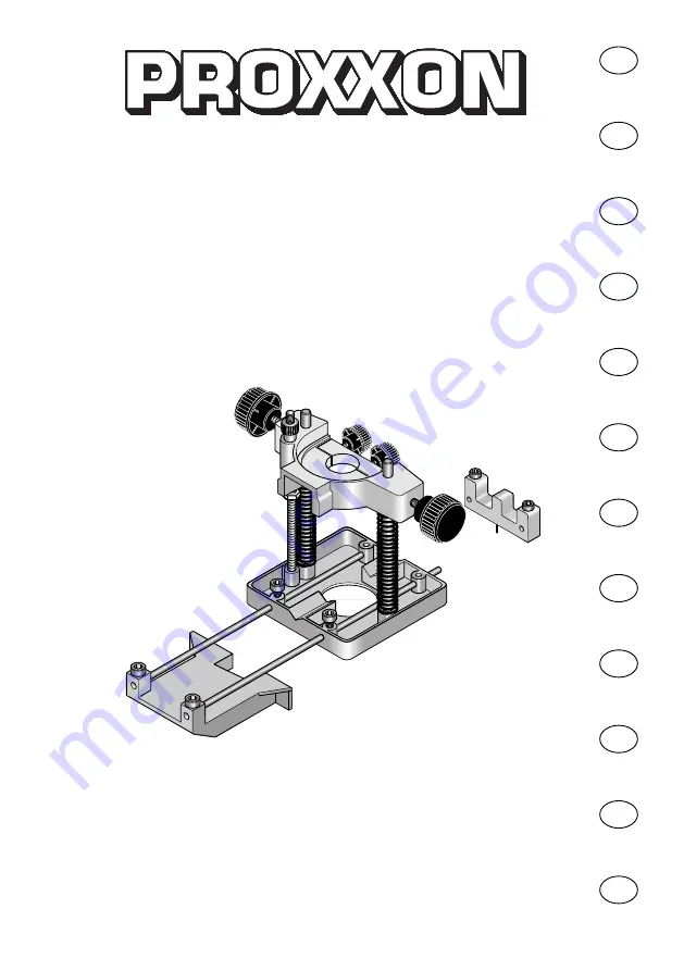 Proxxon MICROMOT OFV Скачать руководство пользователя страница 1