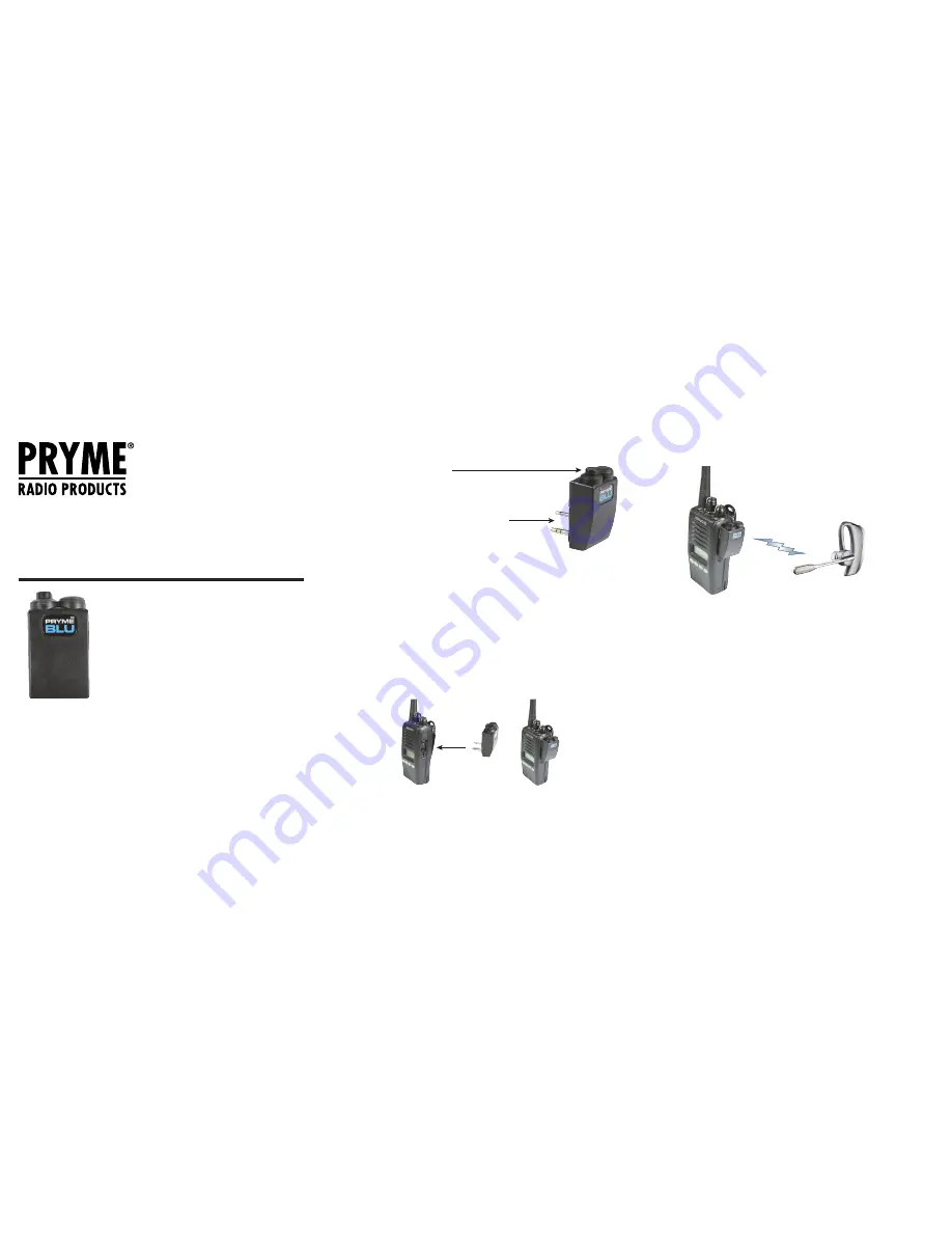 PRYME Radio Product PRYMEBLU BT-501-DIRECT User Manual Download Page 1