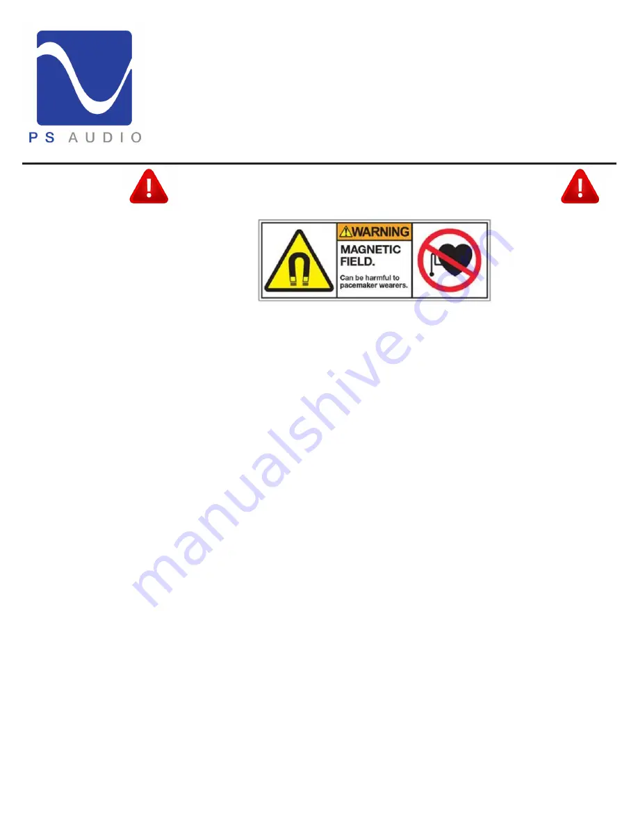 PS Audio Aspen FR20 Owner'S Reference Manual Download Page 3