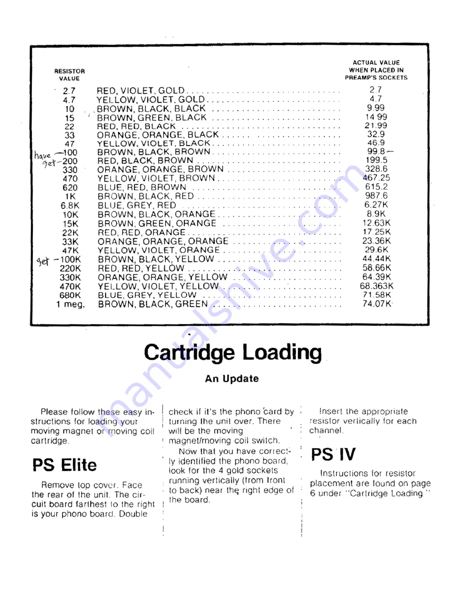 PS Audio PS IVH Operating Instructions Manual Download Page 14