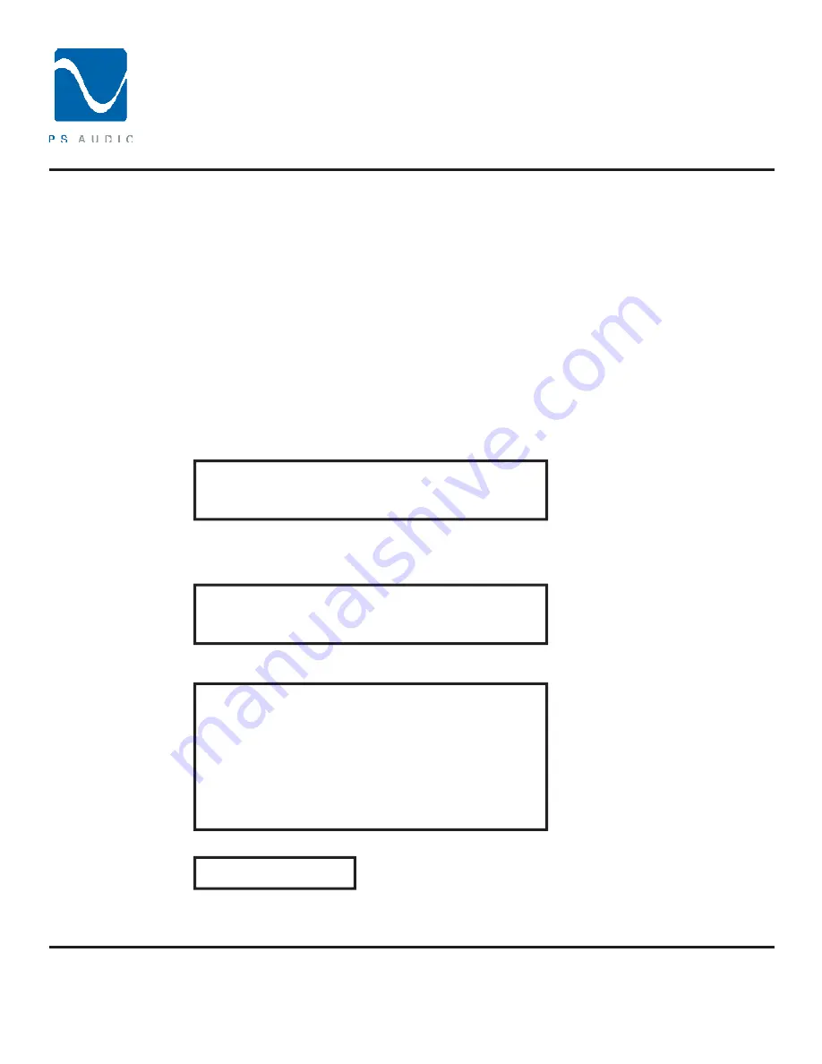 PS Audio TRIO A-100 Owner'S Reference Manual Download Page 16