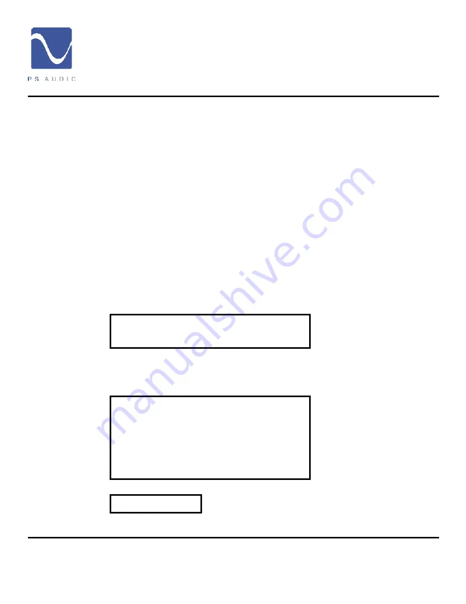 PS Audio UPC-HB Power Center Owner'S Reference Manual Download Page 15