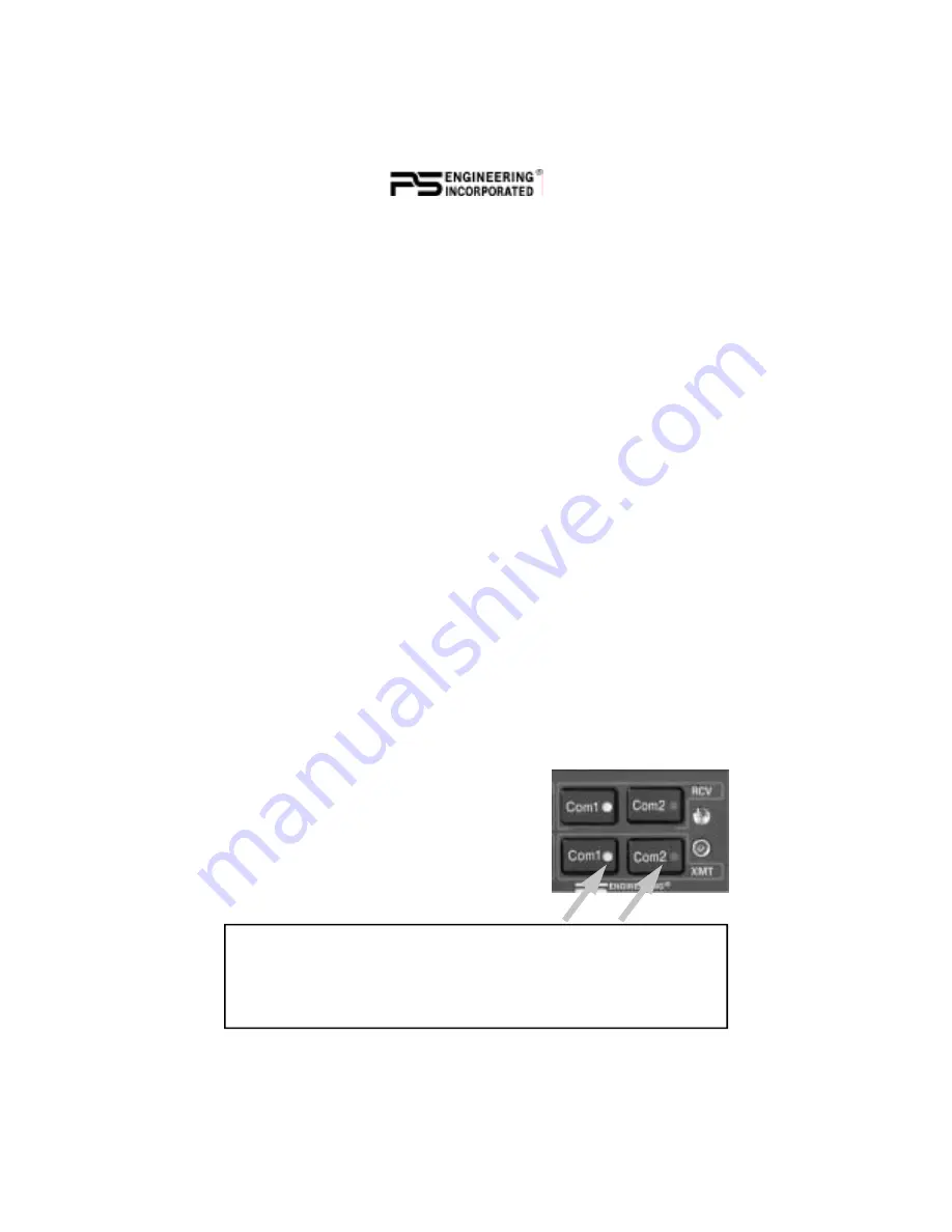 PS Engineering Avidyne PMA8000B Pilot'S Manual And Operation Manual Download Page 3