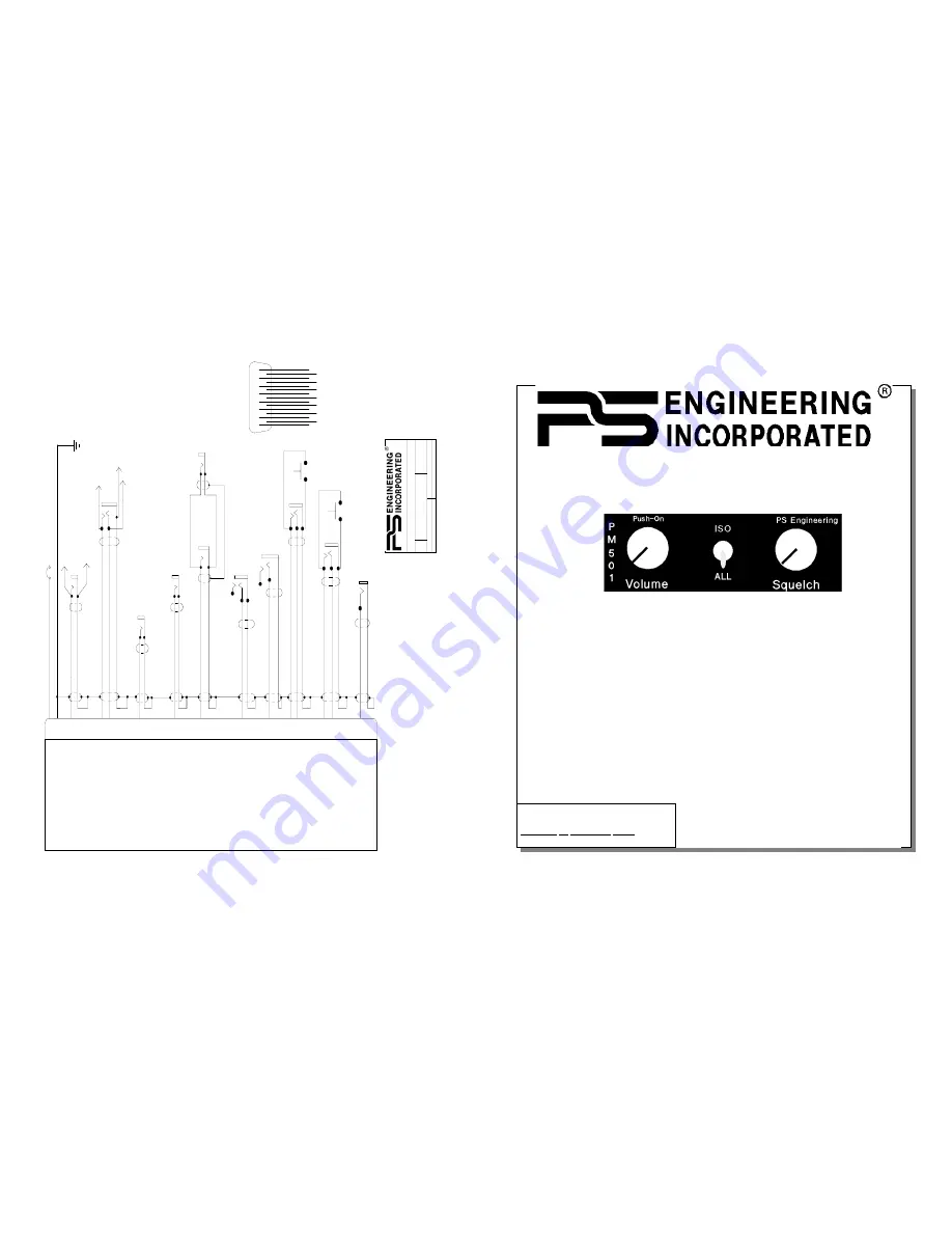 PS Engineering PM501 Скачать руководство пользователя страница 1