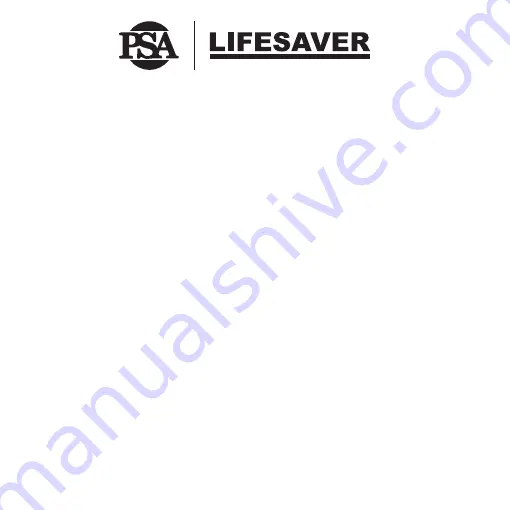 PSA LIFESAVER 6000DCW User Manual Download Page 27