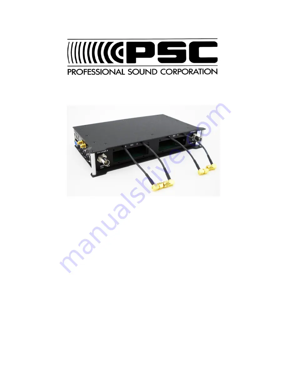 PSC RF MULTI SR 4 PACK Скачать руководство пользователя страница 1